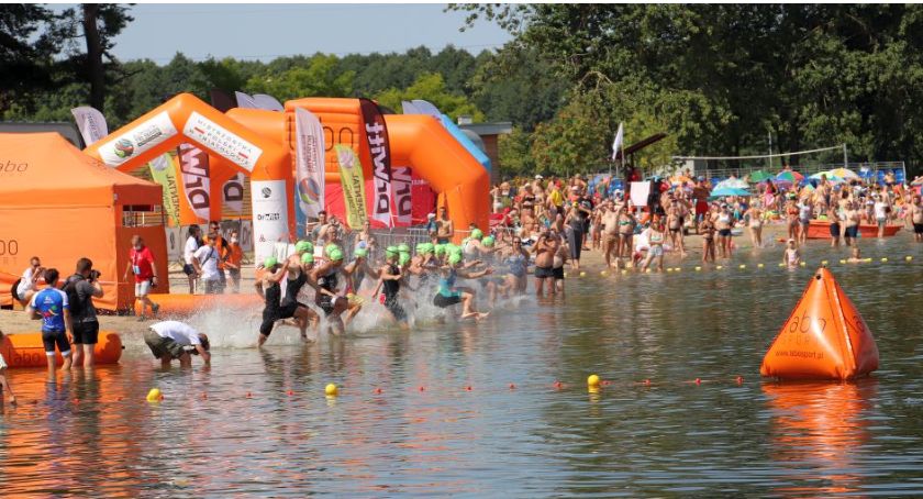 Plaża Dojlidy będzie terenem zmagań sportowców podczas zawodów Elemental Tri Series
