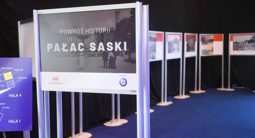 Wystawa PAP: unikalne przedwojenne fotografie Pałacu Saskiego
