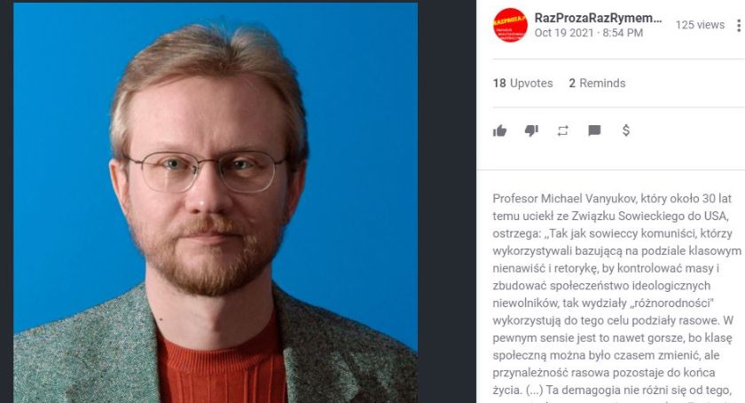 Raz Prozą: Historia pokazała, że podobne idee zawsze prowadziły do cierpienia