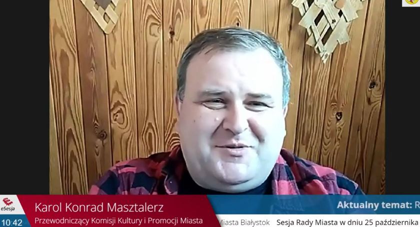 Komu służy radny Konrad Masztalerz? Jemu się wydaje, że Panu Bogu i Ojczyźnie. Tymczasem na ustach propaganda Łukaszenki