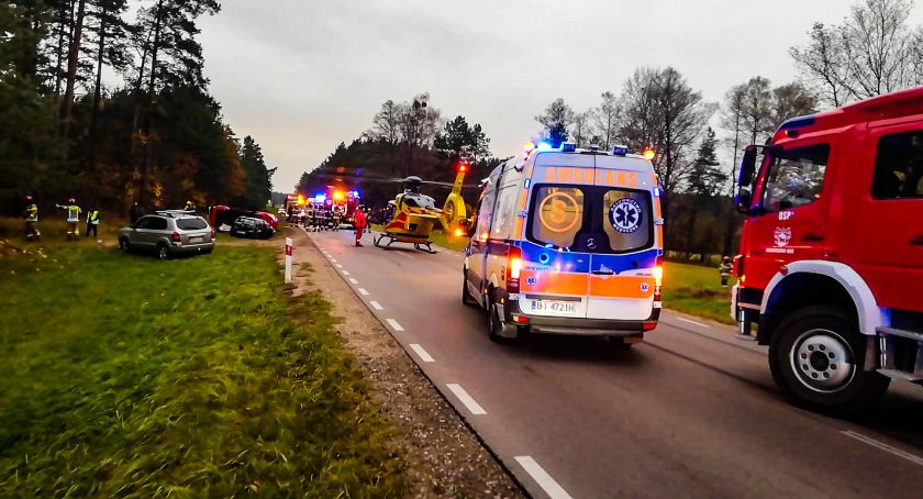 Poważne zdarzenie nieopodal Białegostoku. Dwie osoby w szpitalu