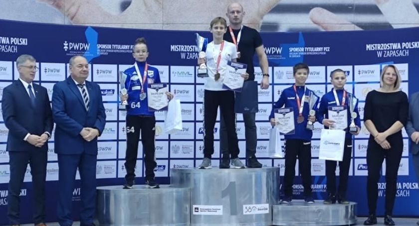Szymon Godun z KS Wschód mistrzem Polski młodzików w zapasach w stylu klasycznym