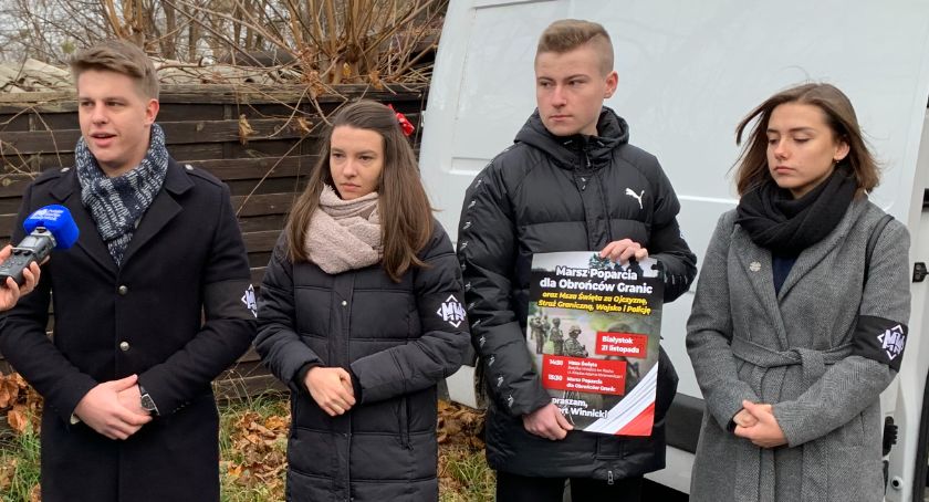 Wszechpolacy zrobili zbiórkę i kupili dary dla strzegących naszej granicy. Zebrali ponad 13 tys. zł