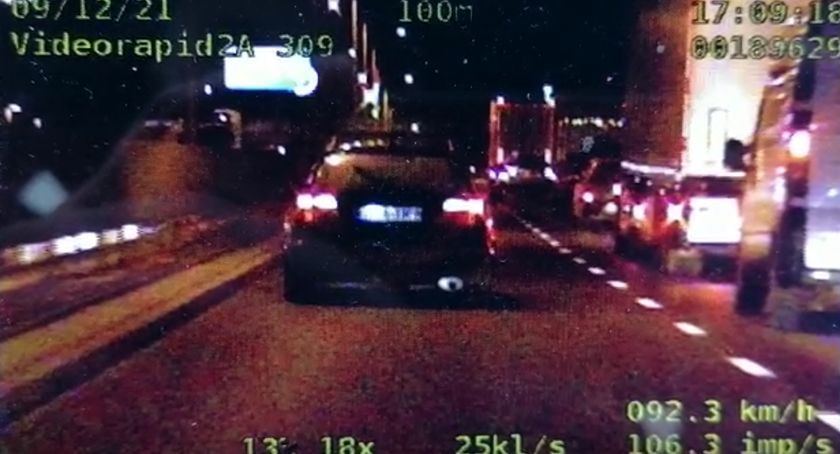 Białorusin został zatrzymany za przekroczenie prędkości. Potem okazało się, że miał coś jeszcze na sumieniu