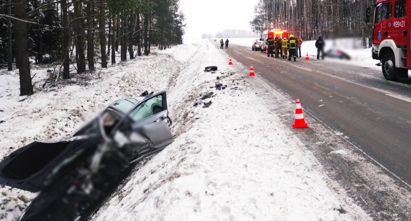 Dzieci trafiły do szpitala. Ich matka jechała za szybko