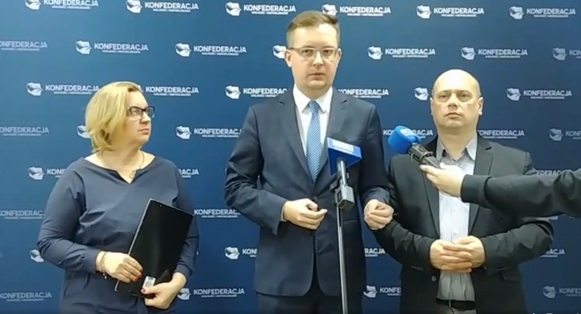 Winnicki: Winny Morawiecki, Kościński marionetką i nie umie mówić po polsku. Konfederacja atakuje Polski Ład [WIDEO]