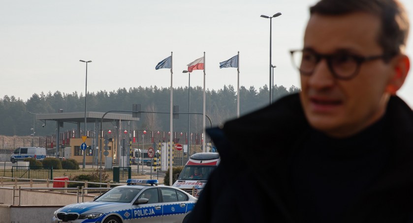 Premier Morawiecki: Polska granica to świętość. Za nią przelewano krew