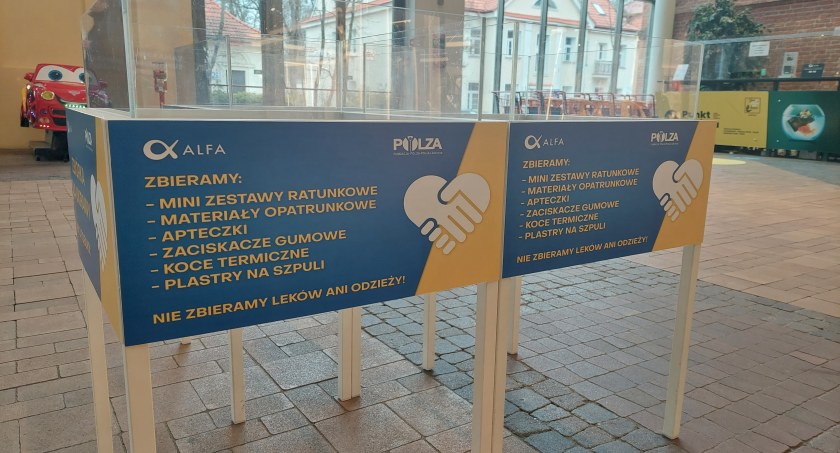 W Alfa Centrum trwa zbiórka dla uchodźców. Co jest potrzebne?