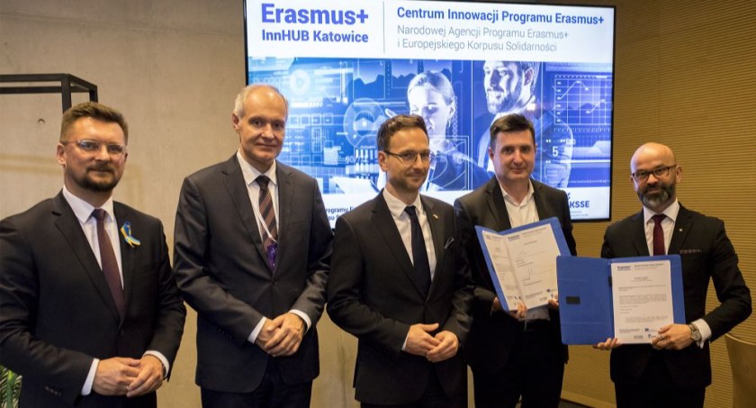 EKG: powstanie centrum Katowice Erasmus+ InnHUB