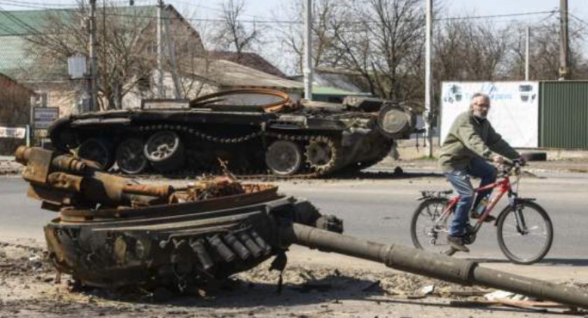 Tymczasem na wojnie na Ukrainie… Wojska rosyjskie ostrzelały swoje własne pojazdy bojowe