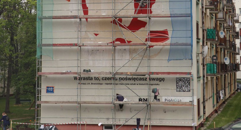 Na Antoniuku powstaje mural. Zobacz jaki!