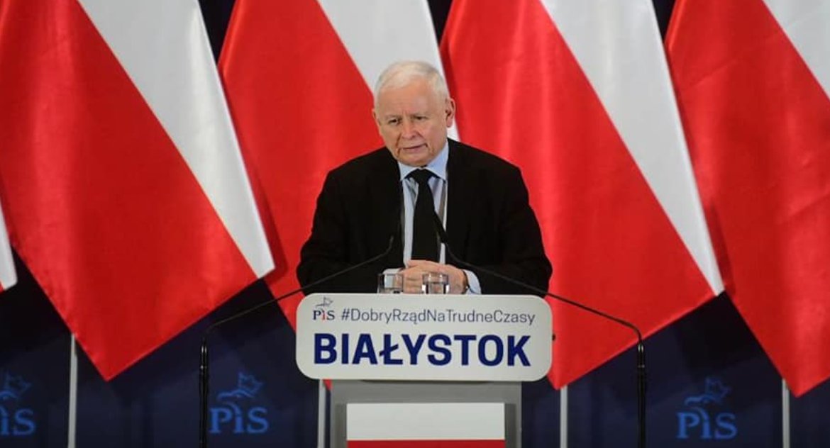 Bezpieczeństwo militarne i socjalne dominującym tematem w trakcie spotkań Jarosława Kaczyńskiego z mieszkańcami Podlasia