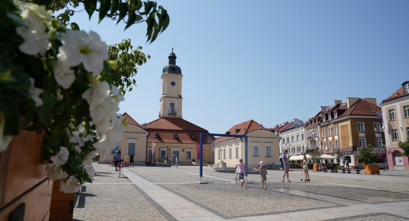 Mgiełki wodne na Rynku Kościuszki