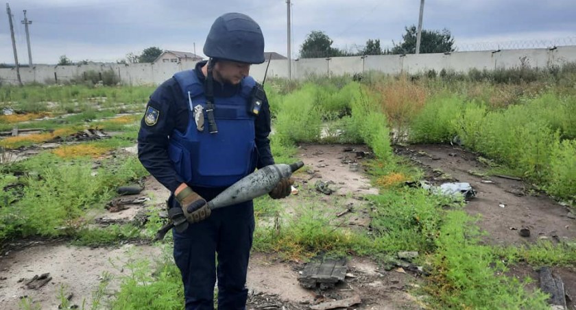 W Chersoniu Rosjanie podłożyli miny pod infrastrukturę dostarczającą ludziom wodę i prąd