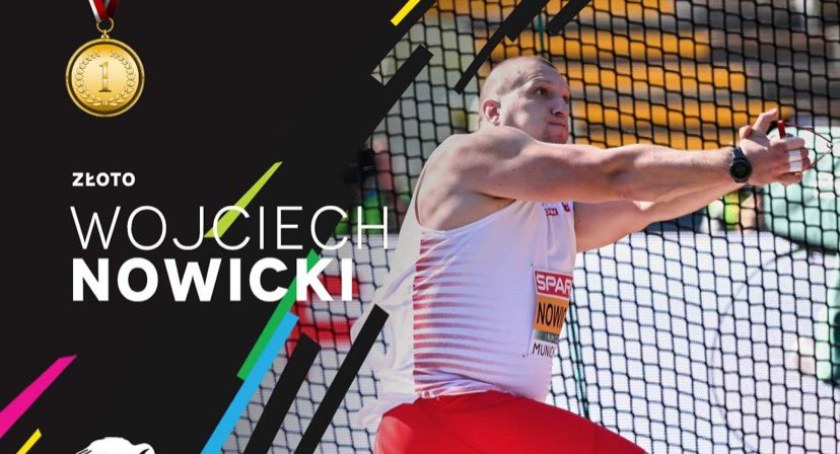 Wojciech Nowicki mistrzem Europy. Jego młot poleciał na odległość 82 metrów
