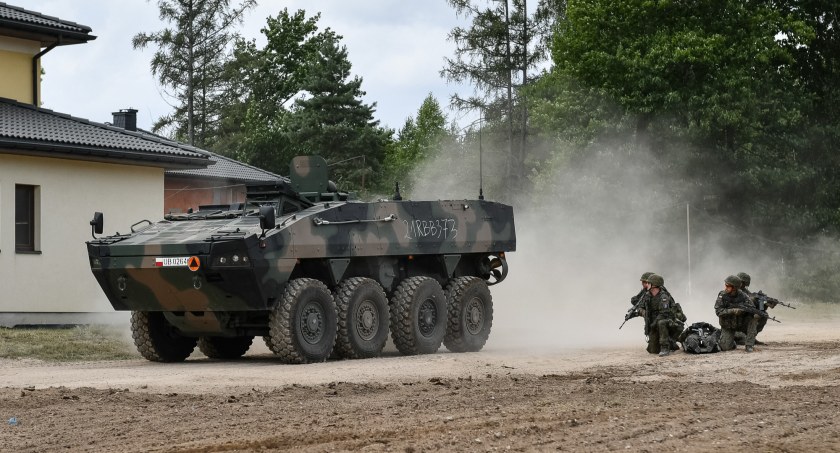 Pod Supraślem odbyły się ćwiczenia NATO w ramach „Amber Desire 22”