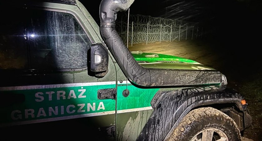 Pod granicą z Białorusią został zatrzymany jeszcze jeden przemytnik i kolejni nielegalni migranci