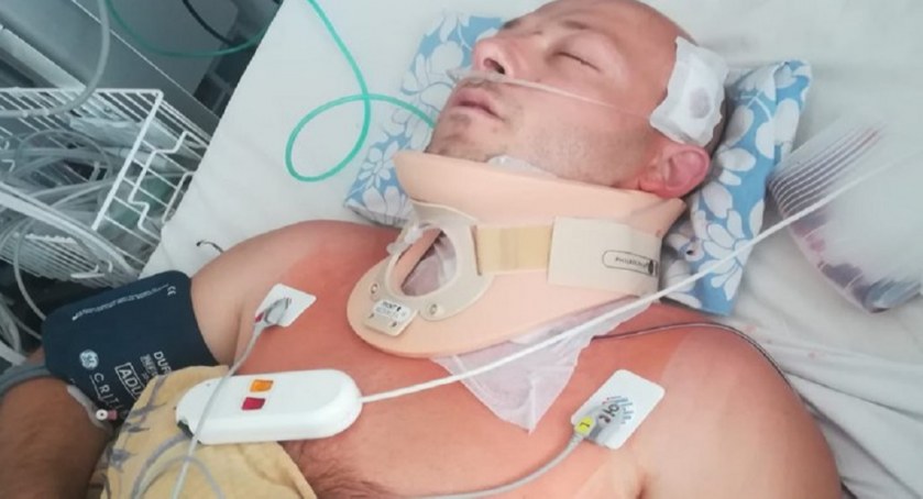 Michał by świetnym pływakiem. Teraz walczy o każdy oddech