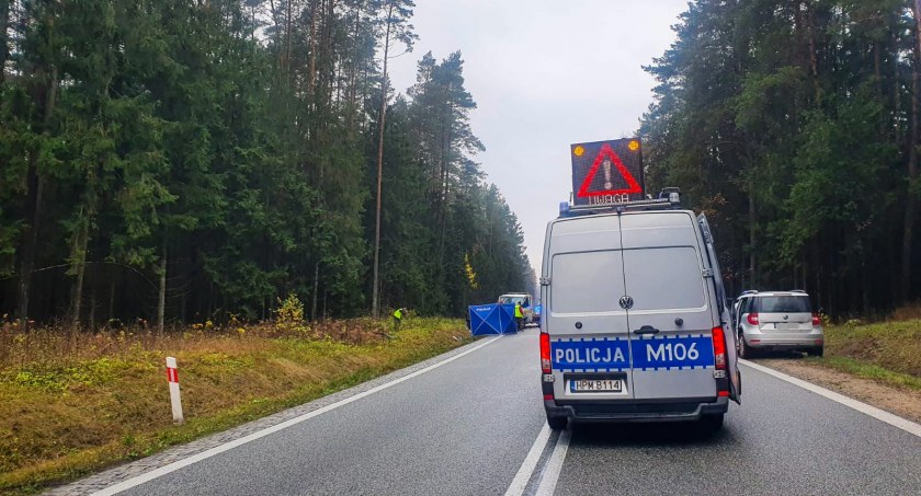Tragiczny wypadek pod Białymstokiem. Dwie osoby nie żyją