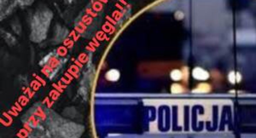 Policjanci ostrzegają przed oszustami oferującymi opał w konkurencyjnej cenie