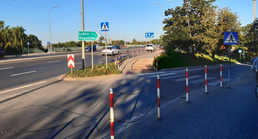 Przez wiadukt na Dąbrowskiego poprowadzi za kilka miesięcy nowe bezpieczne przejście