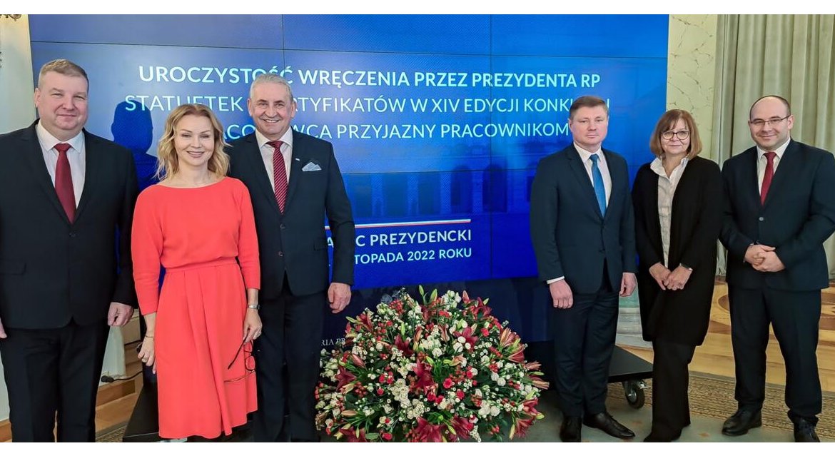 Podlaskie instytucje w gronie laureatów konkursu „Pracodawca Przyjazny Pracownikom”