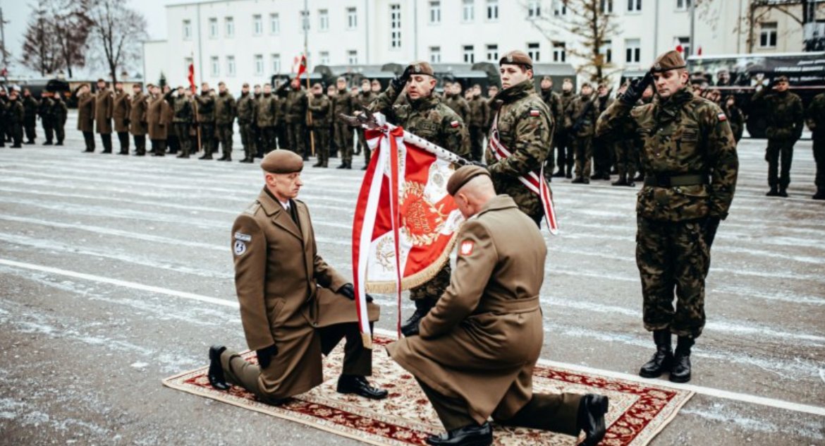 Jak przebiegała służba nowego dowódcy podlaskich terytorialsów?