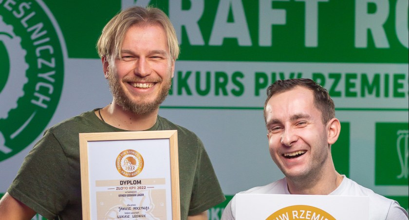 Złoty medal dla Browaru Waszczukowe. Tym razem za piwo Janusz Moczywąs