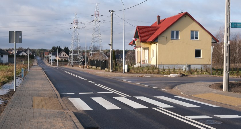 Ulica Brzoskwiniowa gotowa. Niecały kilometr za 5 milionów