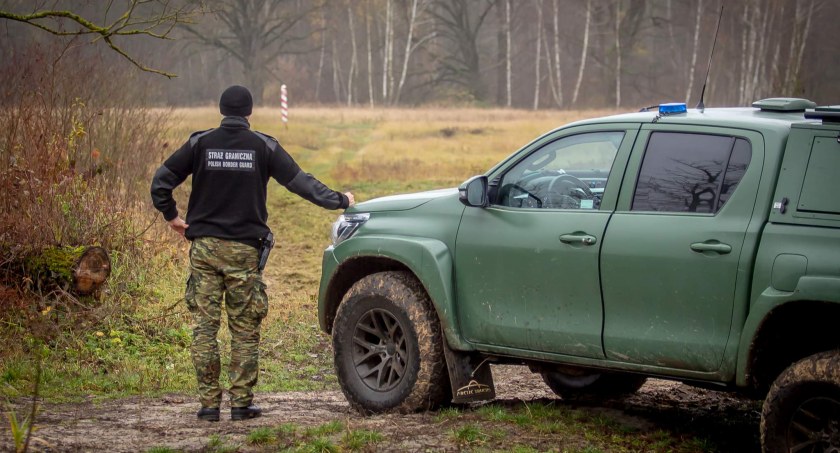 Prawie 50 cudzoziemców usiłowało się przedostać z Białorusi do Polski