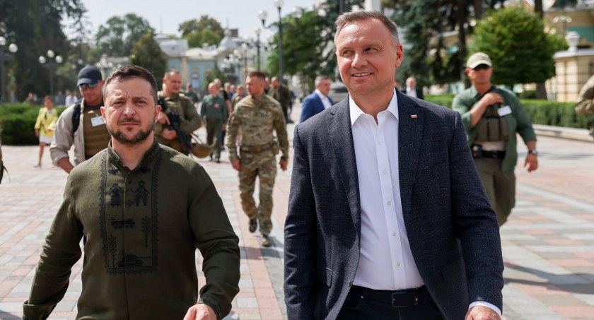 Andrzej Duda jest najbardziej popularnym przywódcą państwa wśród Ukraińców. Wyprzedził Joe Bidena