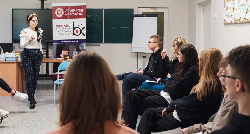 Wykłady, warsztaty, prezentacje - uniwersytet zachęcał do studiowania sokólskich uczniów