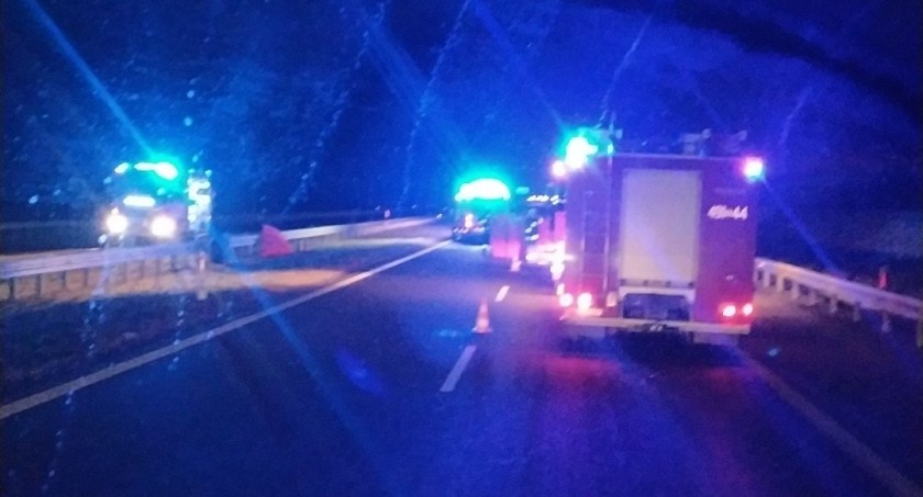 Śledczy z Prokuratury ustalą przyczyny śmiertelnego wypadku, który wydarzył się na krajowej ósemce