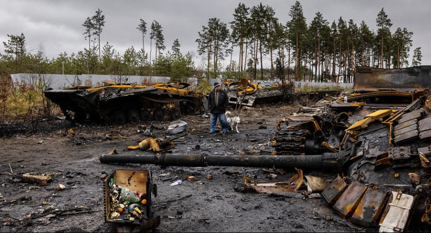 Aż 250 tysięcy ton sprzętu stracili Rosjanie na Ukrainie