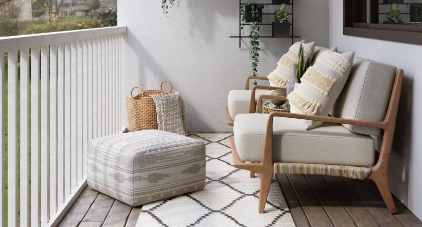 Jak urządzić balkon lub taras w stylu skandynawskim?