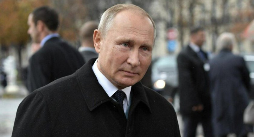 Putin w swoim przemówieniu chciał skierować uwagę na walkę, jaką musi toczyć z Zachodem