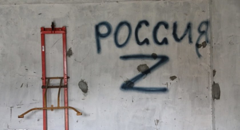 Izby tortur w Chersoniu były sfinansowane przez Federację Rosyjską