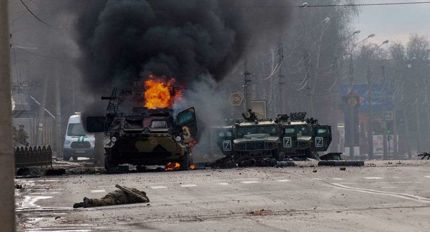 Wojska rosyjskie na Ukrainie muszą oszczędzać amunicję