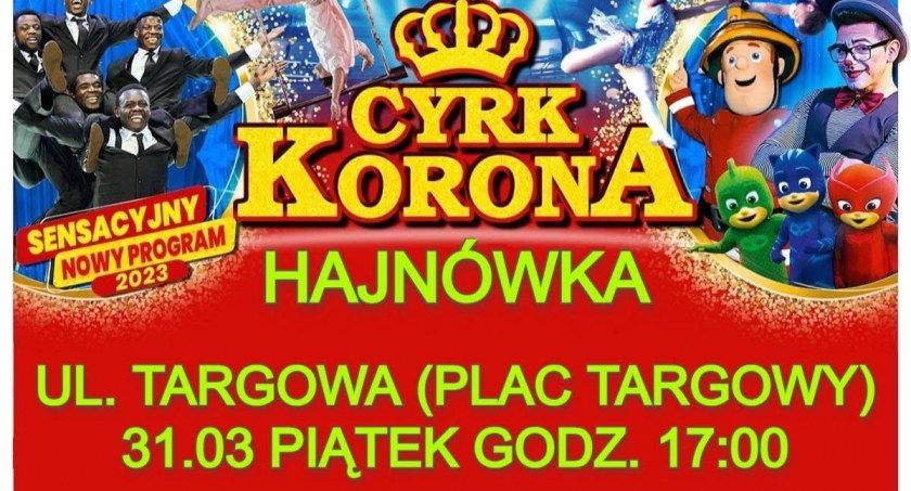 Do Hajnówki i Bielska Podlaskiego przyjeżdża Cyrk Korona