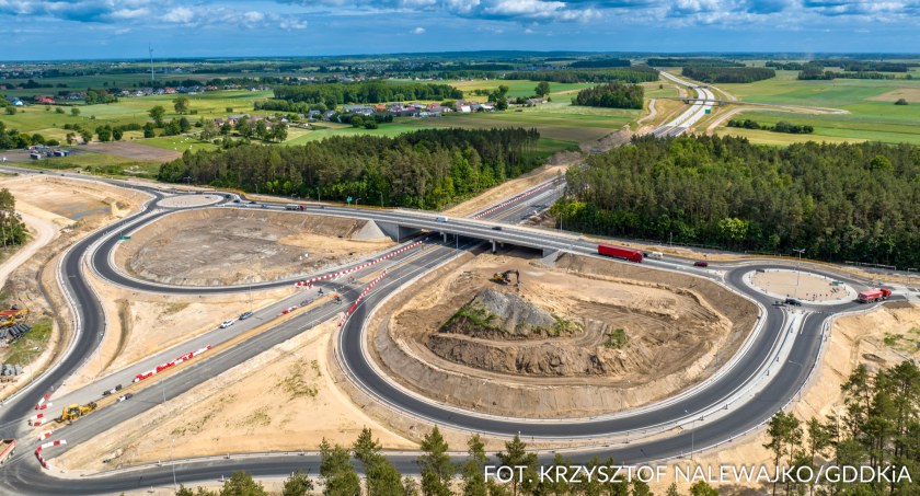 Węzeł Łomża Zachód już służy kierowcom