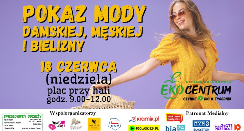 W niedzielę na giełdzie przy Andersa będzie pokaz mody i rodzinny festyn