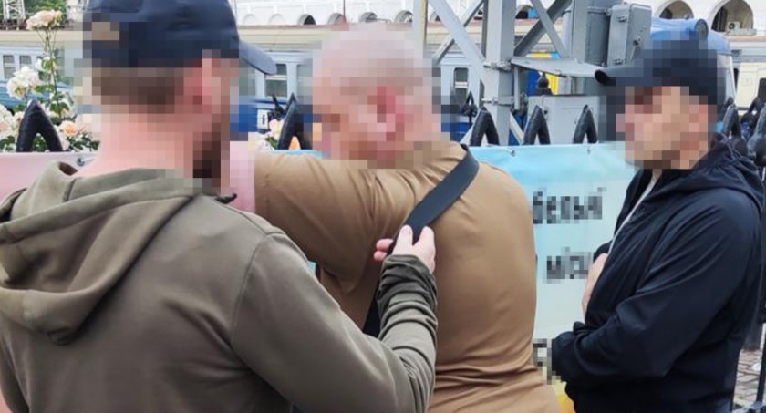 Ukraińska SBU zatrzymała mężczyzn, którzy realizowali kłamliwe materiały dla rosyjskiej propagandy