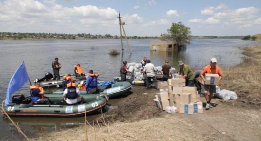 W rejon Chersonia dotarła pomoc humanitarna z ONZ