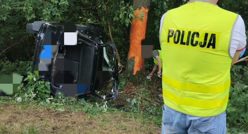 Wysokie Mazowieckie - Czyżew. Wypadek śmiertelny, zginęła młoda kobieta