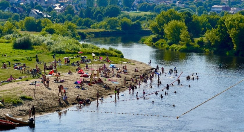 Na łomżyńskiej plaży znów można bezpiecznie się kąpać