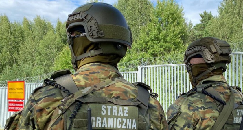 Zamaskowani i w mundurach - strzelali z proc do polskich strażników granicznych