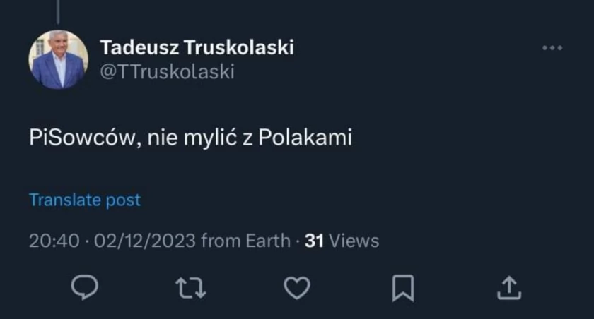 Nikt tak wstydu nie przynosi dla Białegostoku jak prezydent Truskolaski