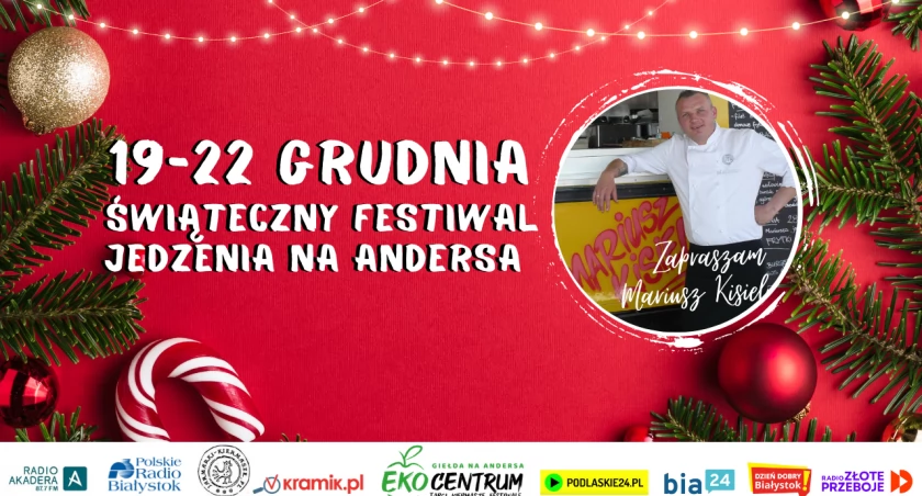 Świąteczny Festiwal Jedzenia przy Andersa. Zbliża się uczta dla wszystkich smakoszy
