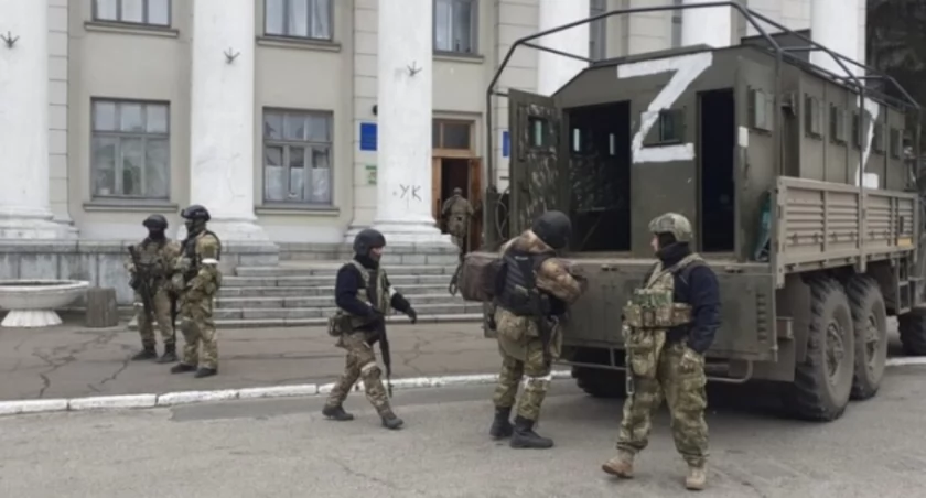 Rosjanie na terenach okupowanych szerzą terror wobec Ukraińców przeciwnych okupacji