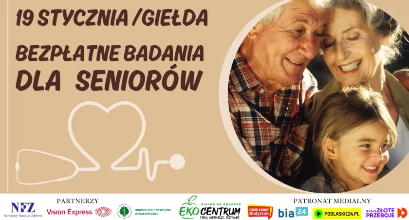Prozdrowotna akcja dla seniorów na giełdzie przy Andersa